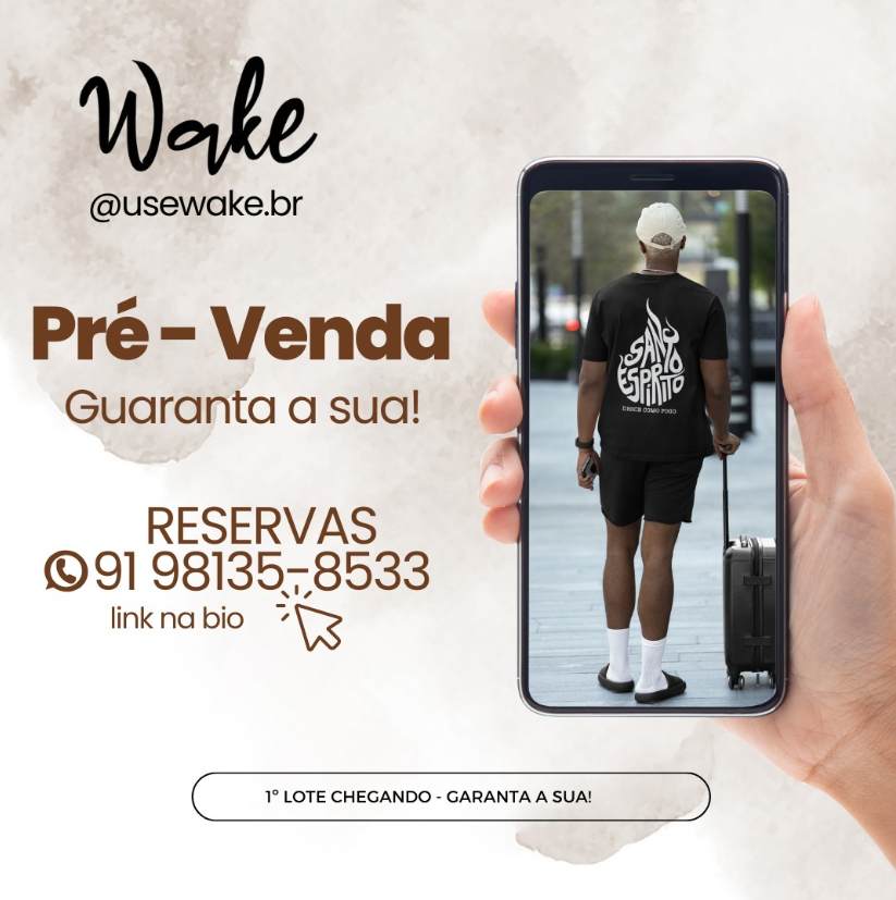 usewake.br | Camisa em 100% algodão fio 30